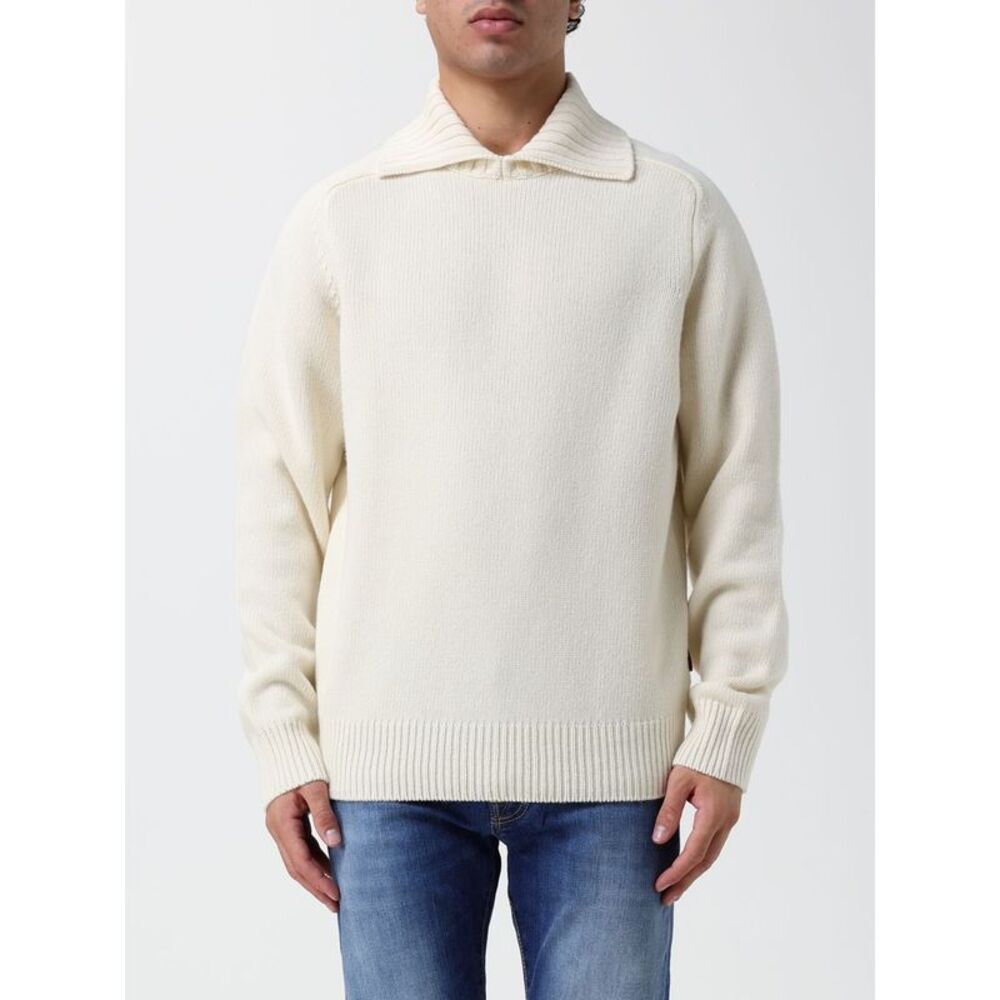 Sebago Men Sebago Wool Turtleneck Jumper With Ribbed Collar And Cuffs